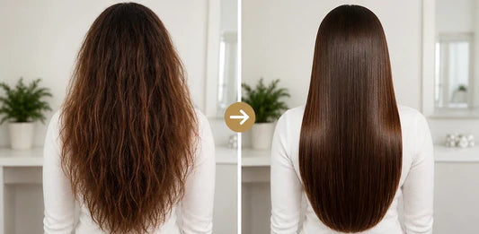 Fini les cheveux électriques et indomptables : une brosse qui hydrate, lisse et masse votre cuir chevelu en une seule étape.