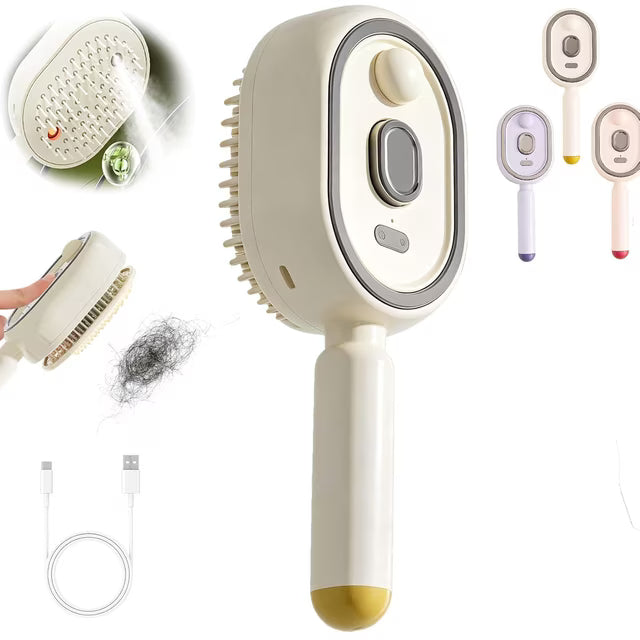Fini les cheveux électriques et indomptables : une brosse qui hydrate, lisse et masse votre cuir chevelu en une seule étape.
