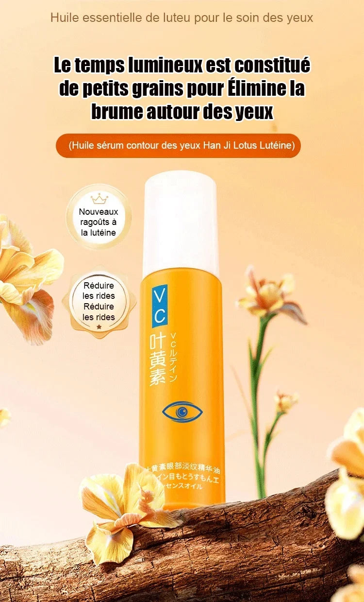 sérum réparateur anti-rides pour les yeux avec VC et lutéine, pour atténuer les poches sous les yeux et les cernes